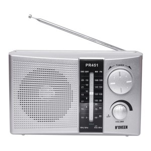 Prenosné rádio N'oveen PR451 Silver